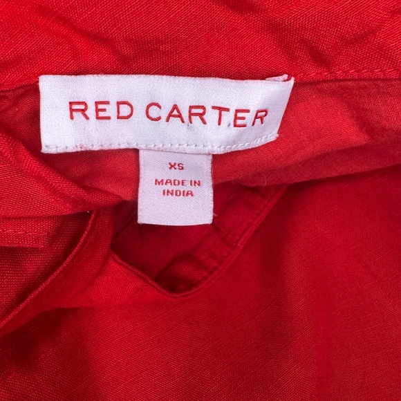 Red Carter Vibrant Red Jumpsuit with Wide-Leg Design Size XS. A48 - Picture 16 of 16